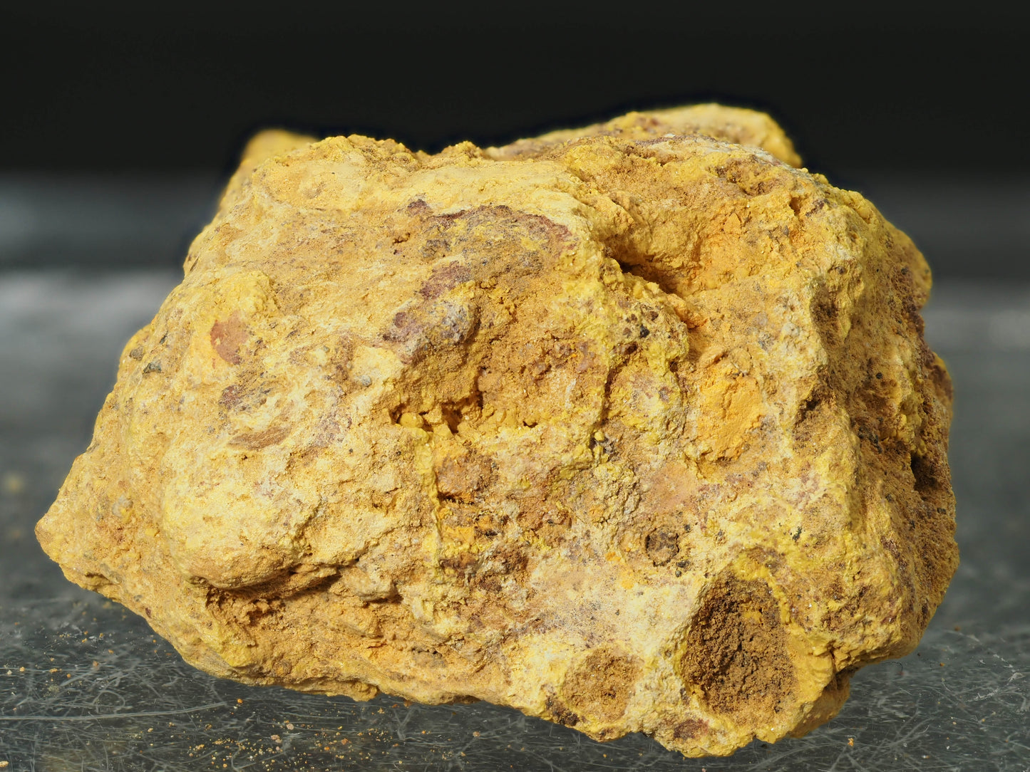 Curite - Shinkolobwe Mine, Shinkolobwe, Kambove Territory, Haut-Katanga, DR Congo