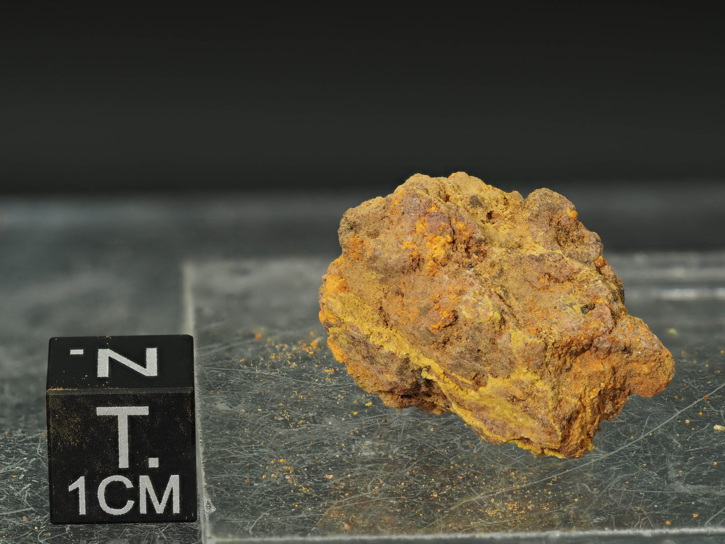 Curite - Shinkolobwe Mine, Shinkolobwe, Kambove Territory, Haut-Katanga, DR Congo