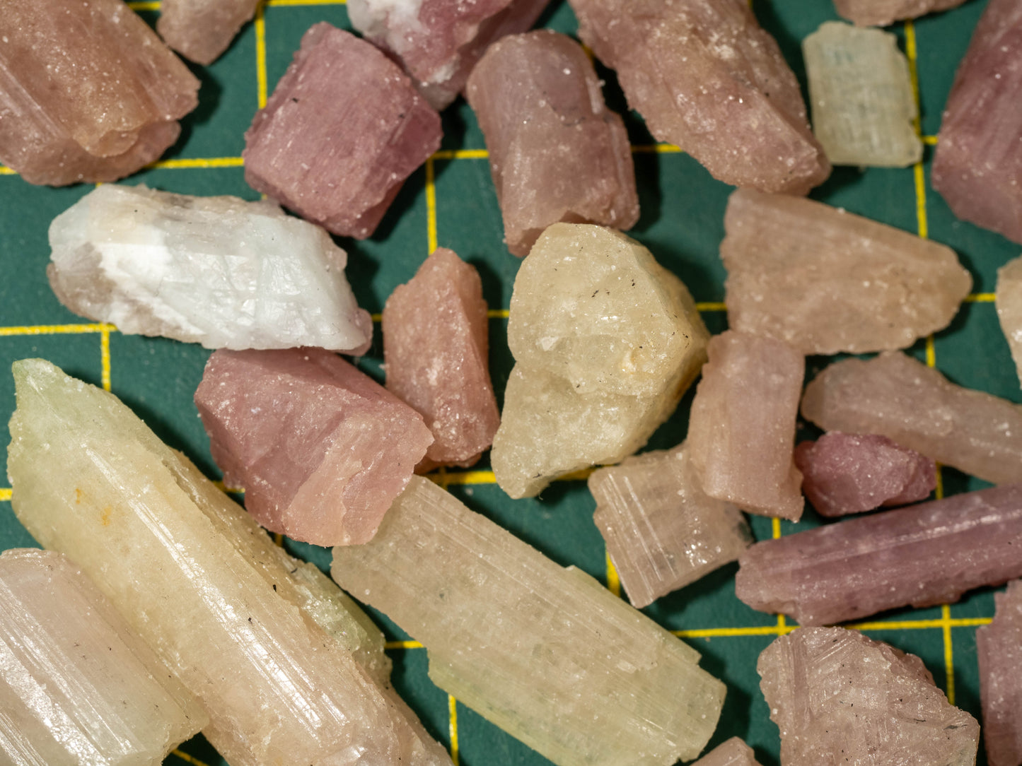 Rough Pink Tourmaline - Rio do Sul, Brazil (50 gram parcel)