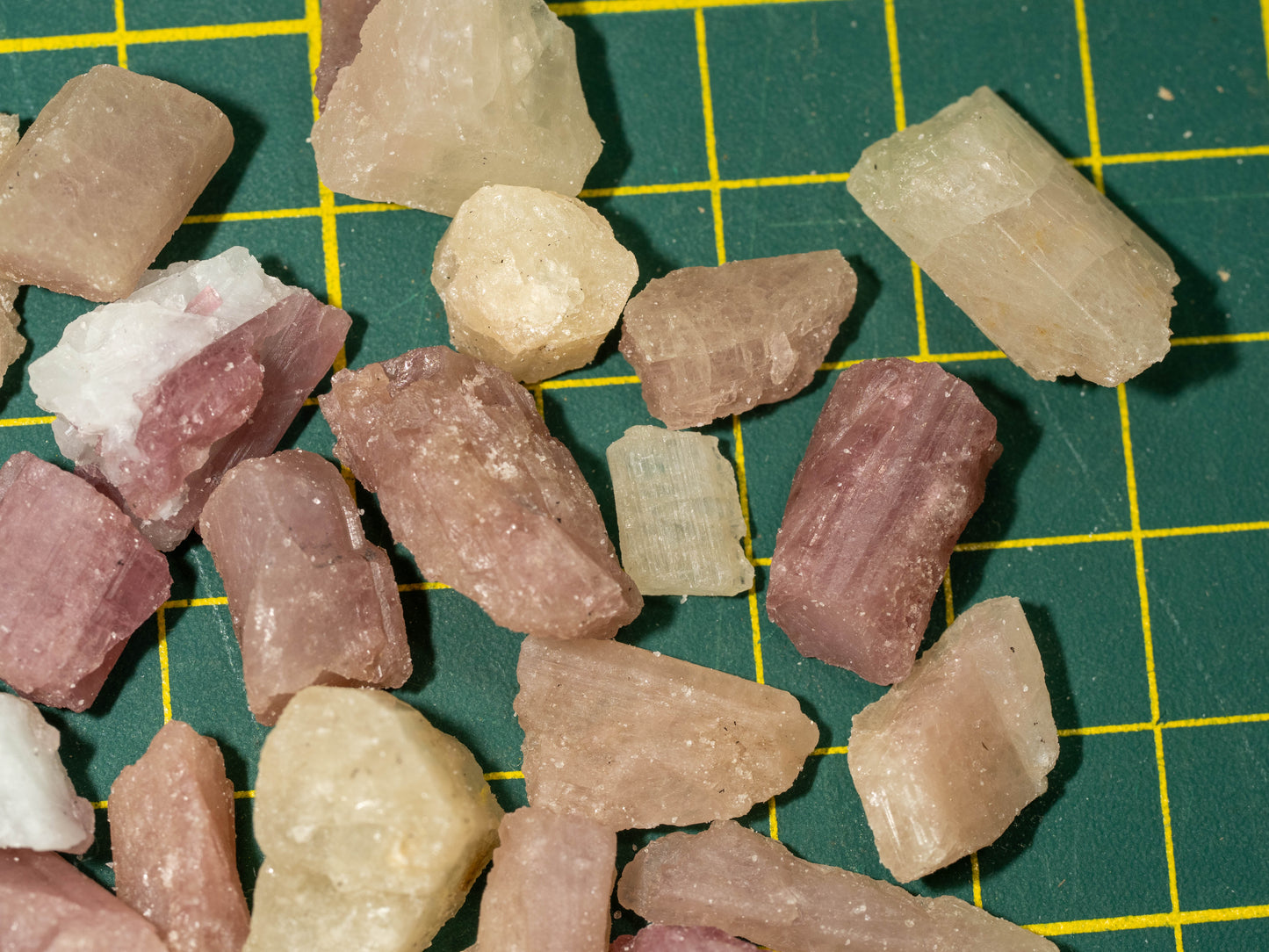 Rough Pink Tourmaline - Rio do Sul, Brazil (50 gram parcel)