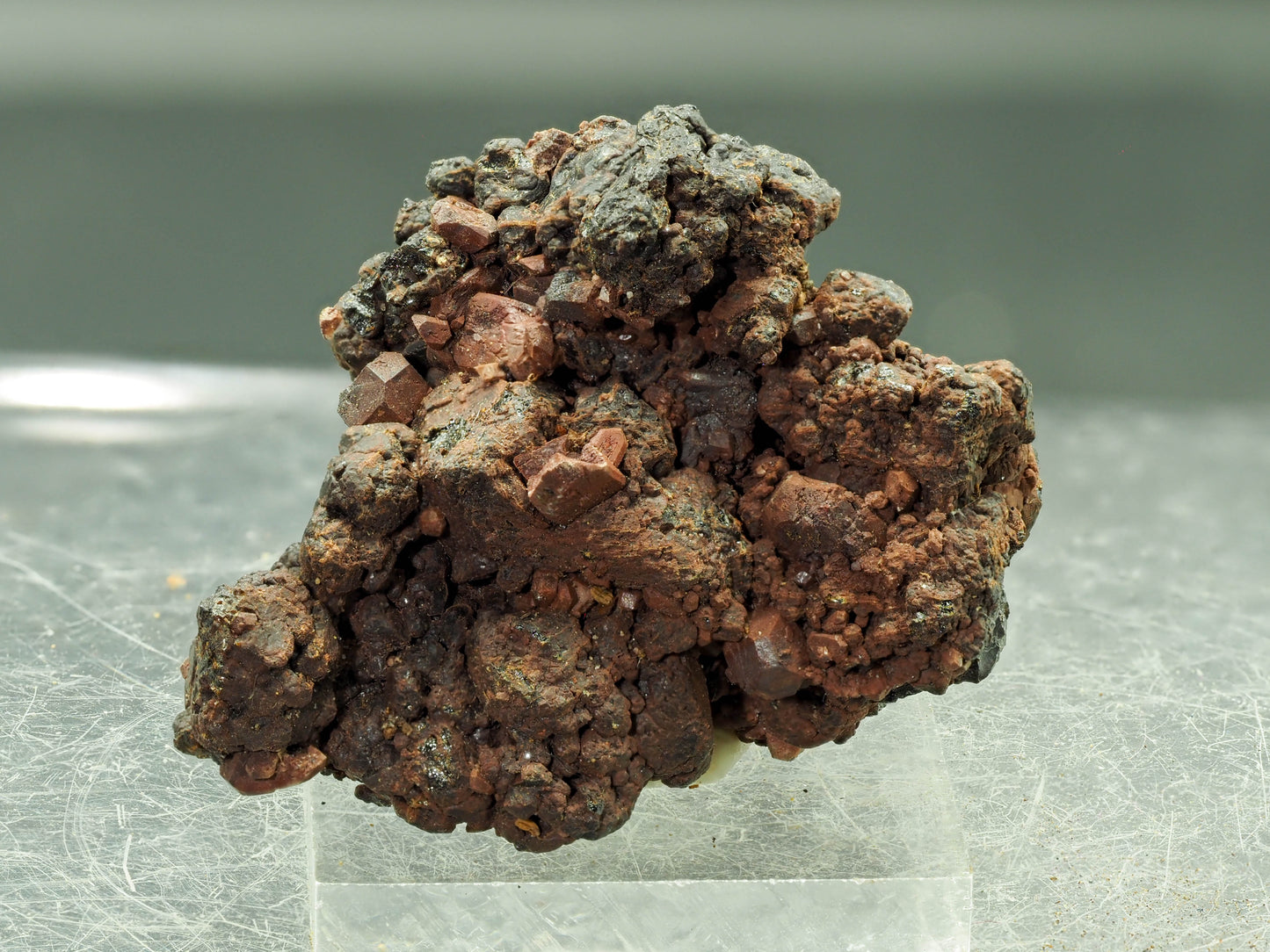 Pyrochlore Supergroup (Formerly known as Betafite) & Zircon – Silver Crater Mine, Haliburton Township, Ontario, Canada