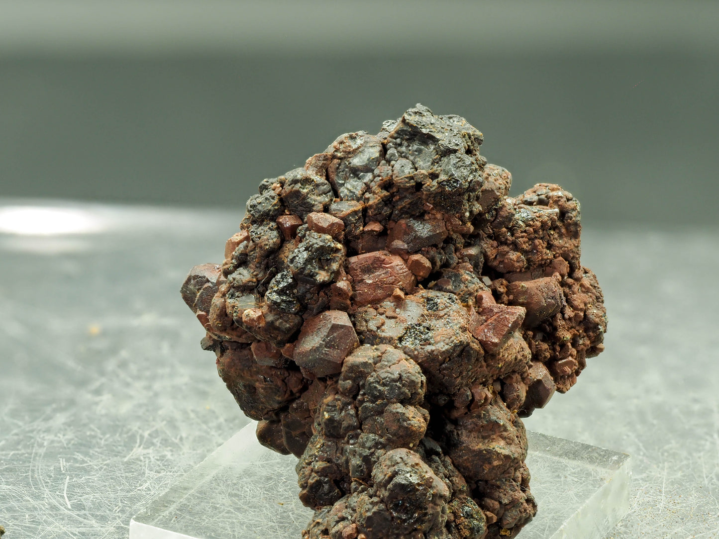 Pyrochlore Supergroup (Formerly known as Betafite) & Zircon – Silver Crater Mine, Haliburton Township, Ontario, Canada