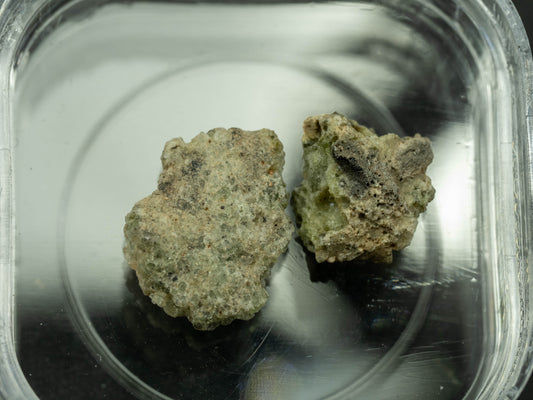Trinitite (1.0 grams) - Trinity site, White Sands Missile Range, Socorro County, New Mexico, USA - July 16, 1945 at 5:29am MWT