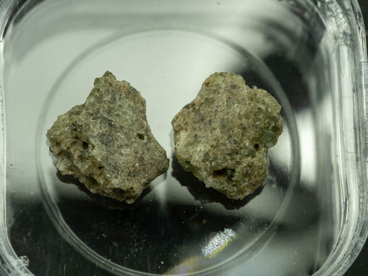 Trinitite (1.11 grams) - Trinity site, White Sands Missile Range, Socorro County, New Mexico, USA - July 16, 1945 at 5:29am MWT