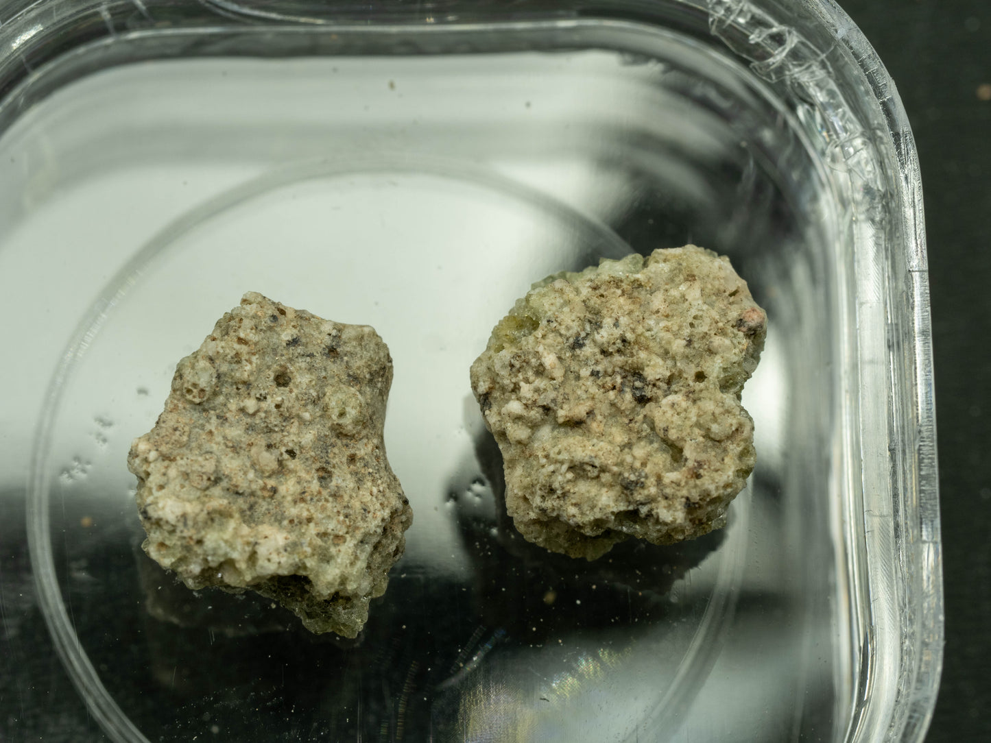 Trinitite (1.11 grams) - Trinity site, White Sands Missile Range, Socorro County, New Mexico, USA - July 16, 1945 at 5:29am MWT
