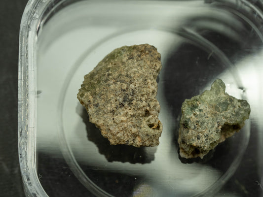 Trinitite (1.10 grams) - Trinity site, White Sands Missile Range, Socorro County, New Mexico, USA - July 16, 1945 at 5:29am MWT