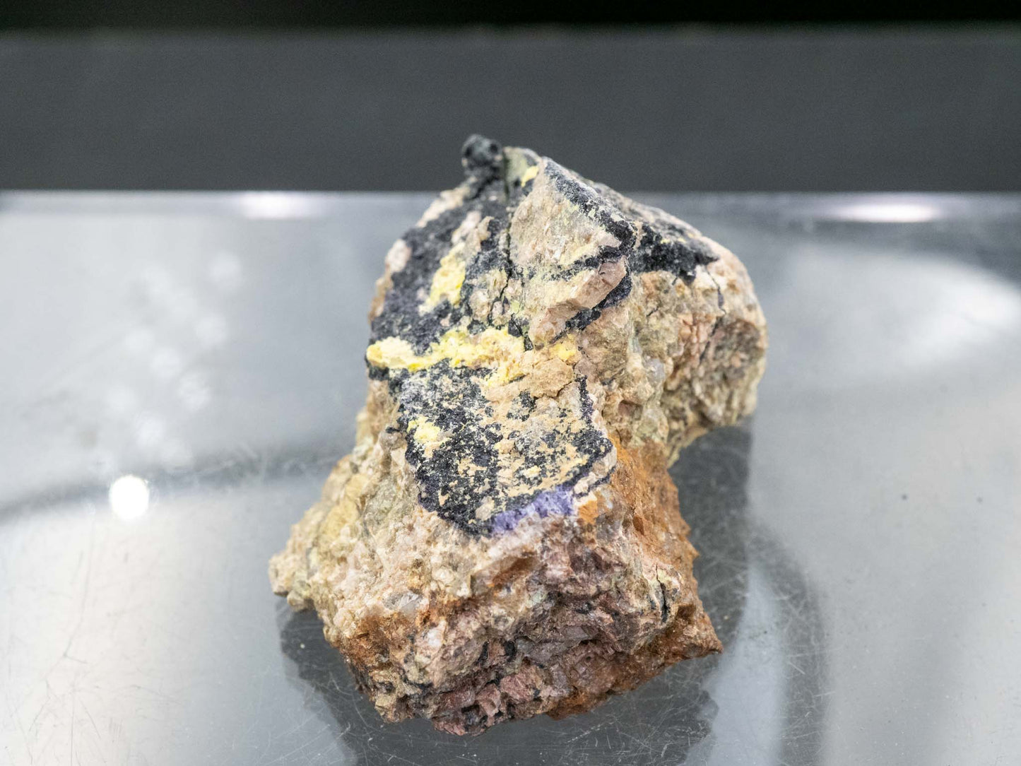 Autunite & Antozonite - Marienschacht Mine, Wolsendorf, Bavaria, Germany