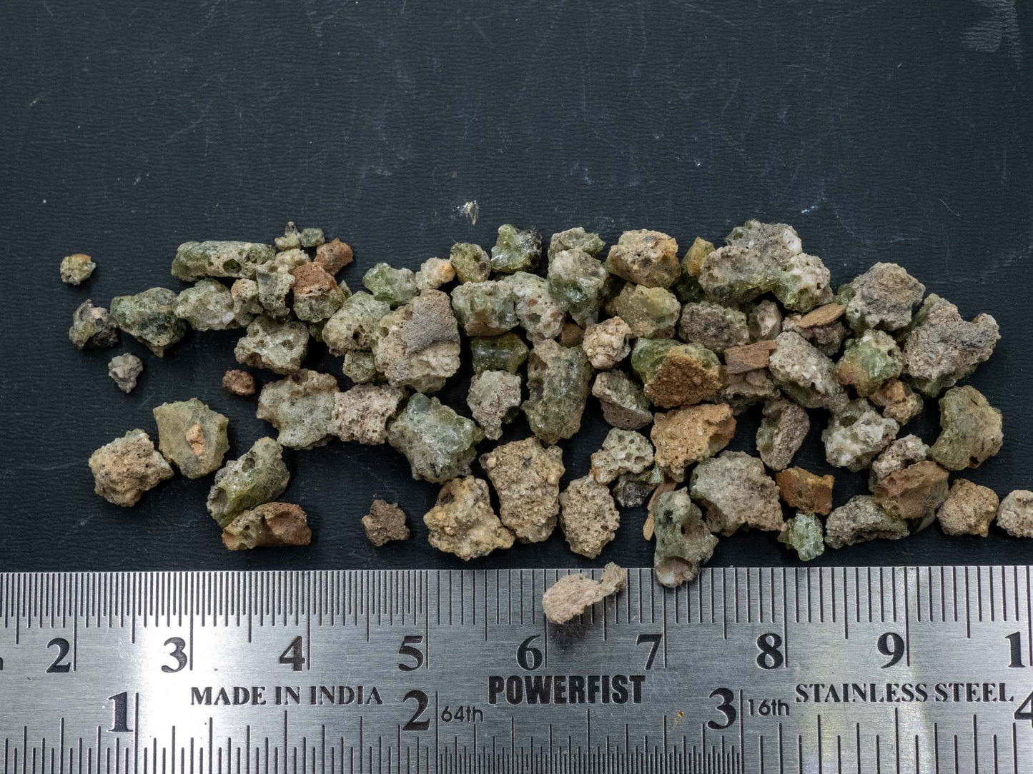 Trinitite "Rubble" (1 gram) - Trinity site, White Sands Missile Range, Socorro County, New Mexico, USA - July 16, 1945 at 5:29am MWT