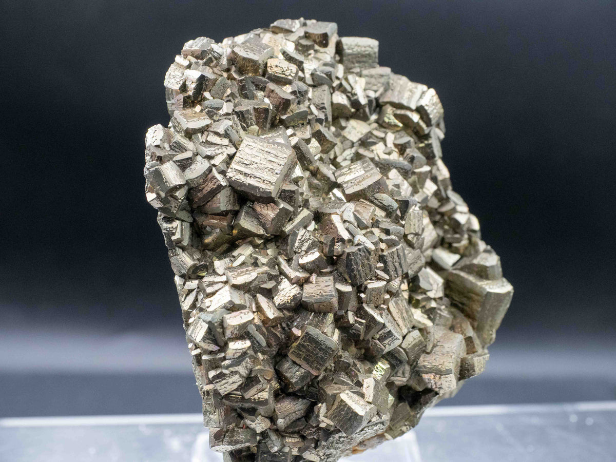 Pyrite Crystal Cluster — Nanisivik Mine, Baffin Island, Nunavut