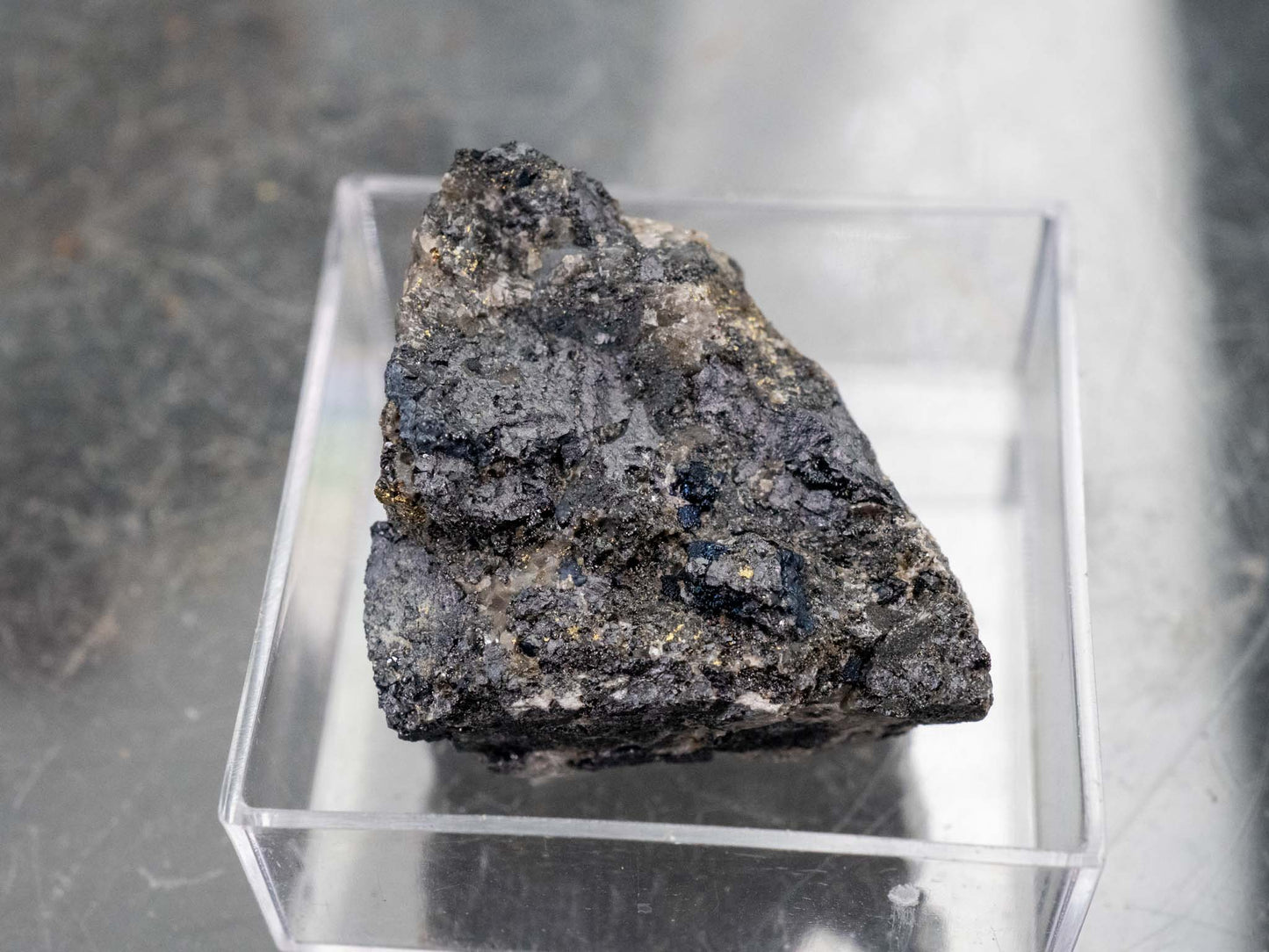 Uraninite - Shaft #11,  Příbram District, Central Bohemian Region, Czech Republic