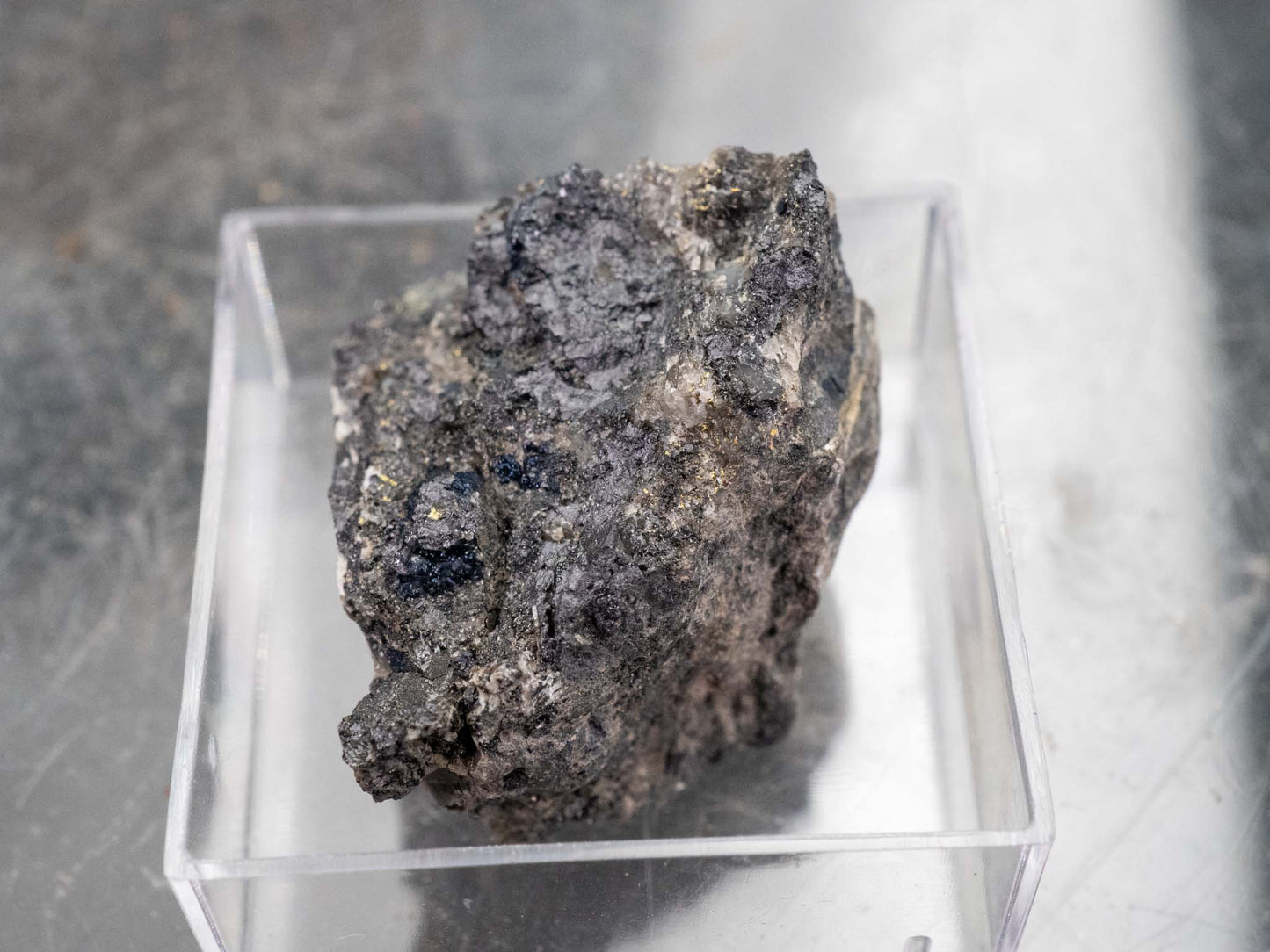 Uraninite - Shaft #11,  Příbram District, Central Bohemian Region, Czech Republic