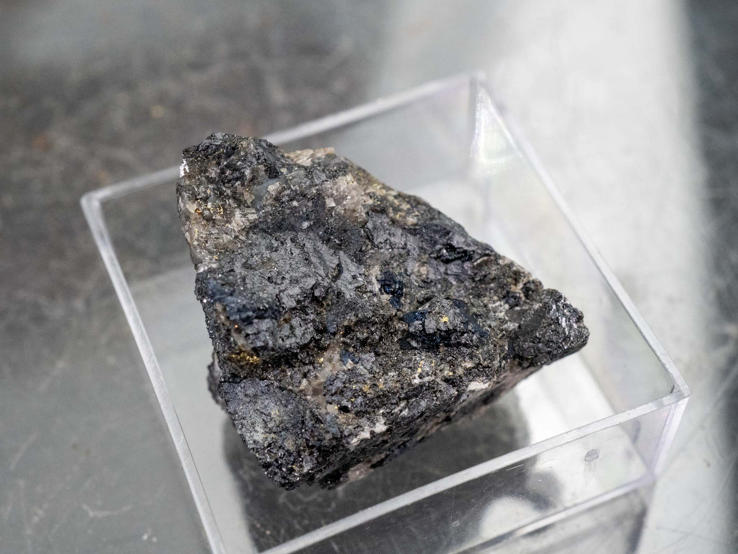 Uraninite - Shaft #11,  Příbram District, Central Bohemian Region, Czech Republic