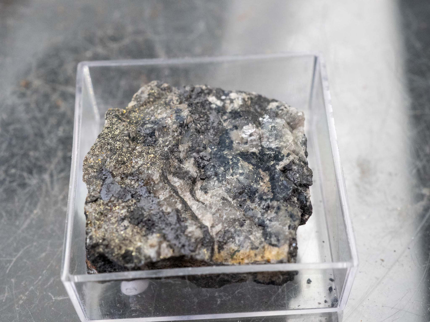 Uraninite - Shaft #15,  Příbram District, Central Bohemian Region, Czech Republic