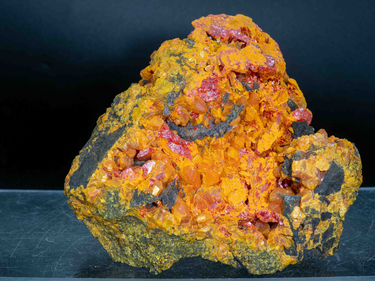 Orpiment & Realgar - Getchell Mine, Adams Peak, Potosi District, Humboldt County, USA