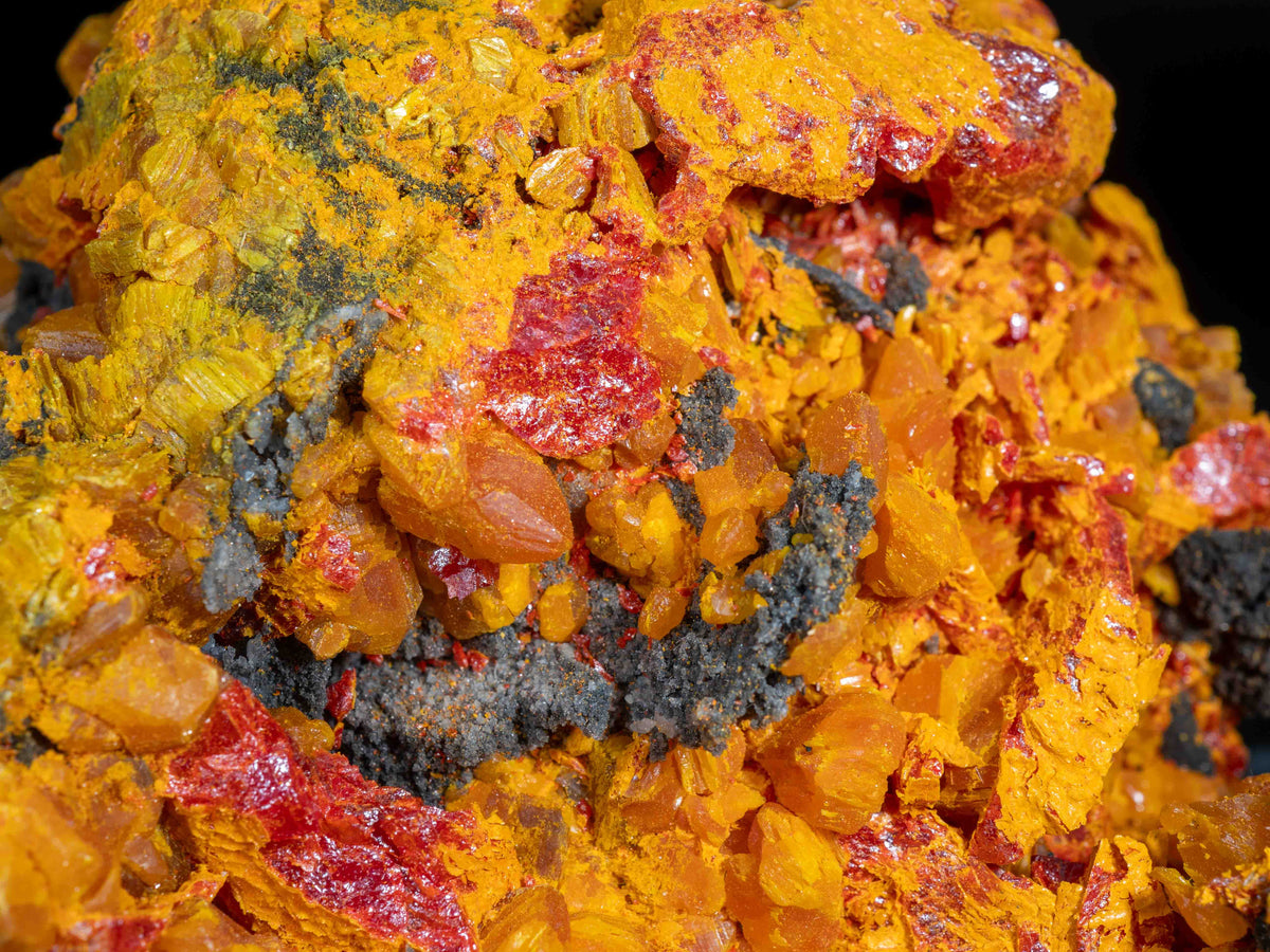 Orpiment & Realgar - Getchell Mine, Adams Peak, Potosi District, Humboldt County, USA