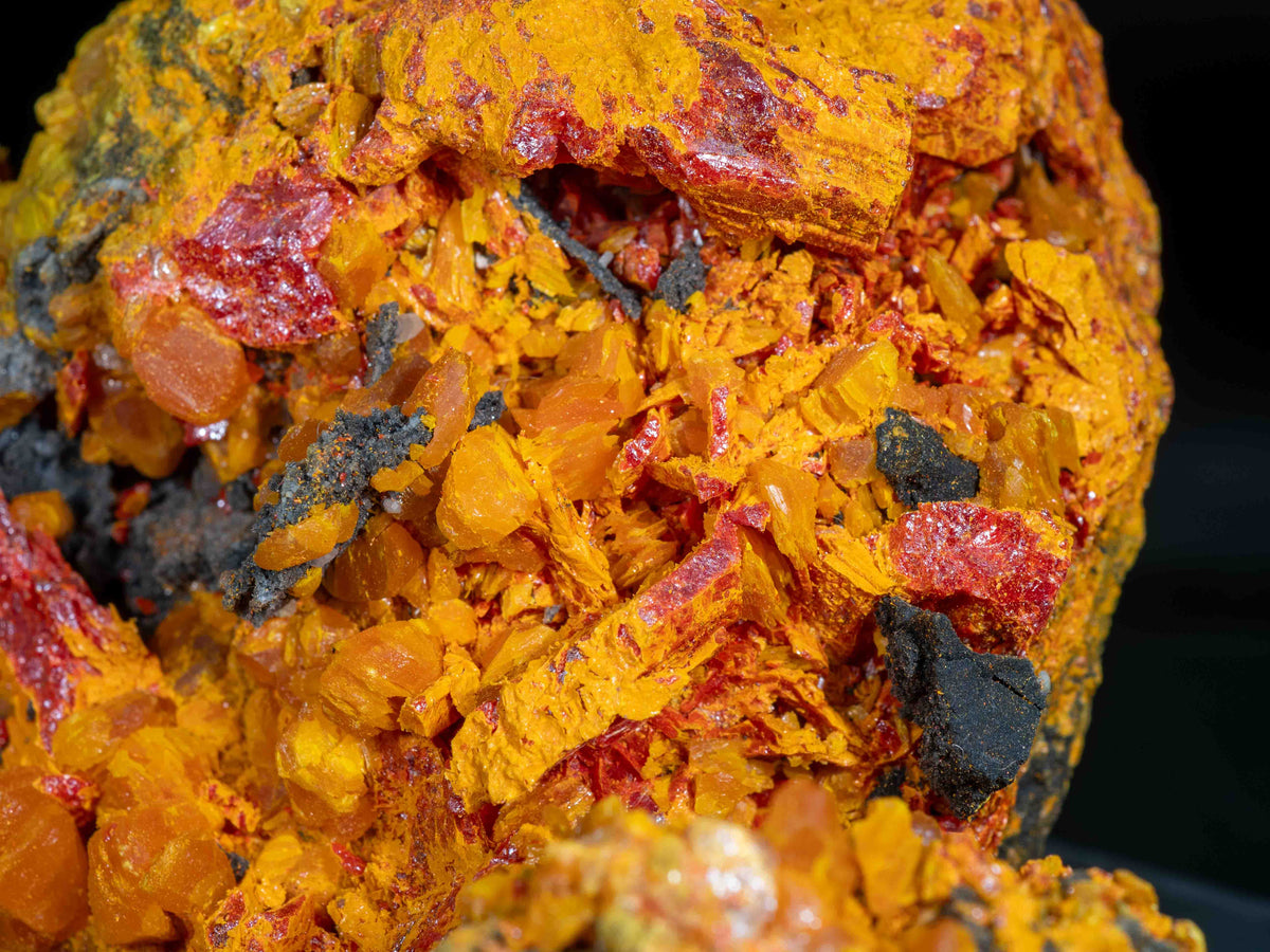 Orpiment & Realgar - Getchell Mine, Adams Peak, Potosi District, Humboldt County, USA