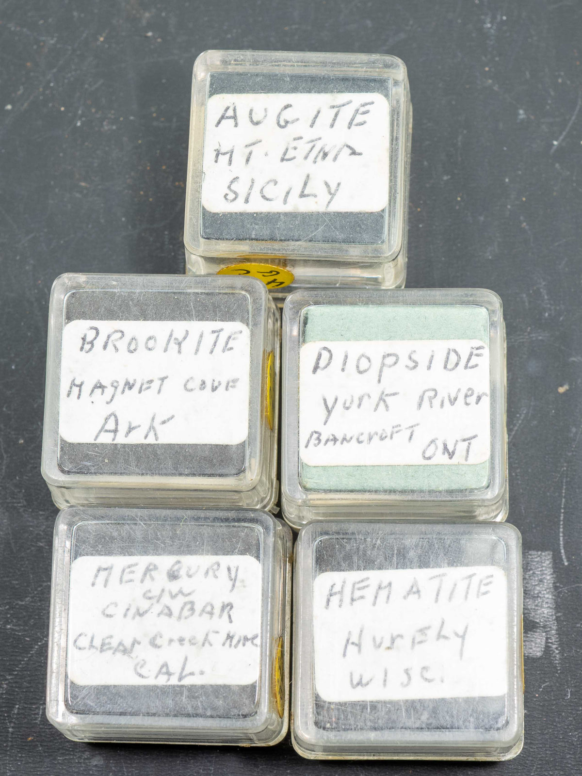 Five (5) Random Micromount Specimens