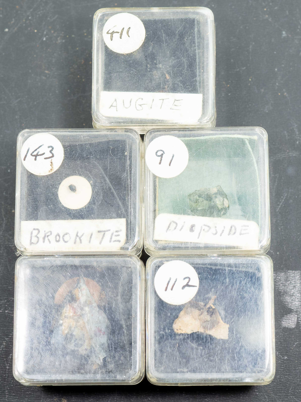 Five (5) Random Micromount Specimens