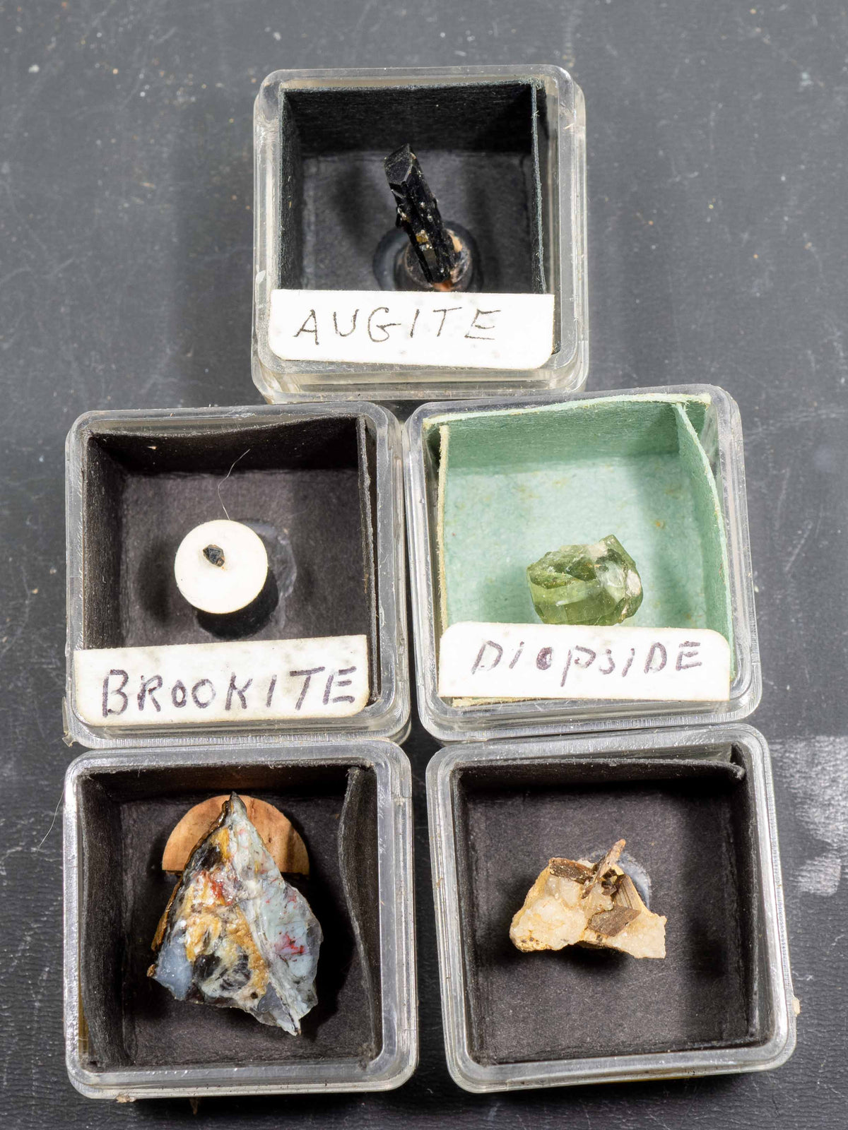Five (5) Random Micromount Specimens