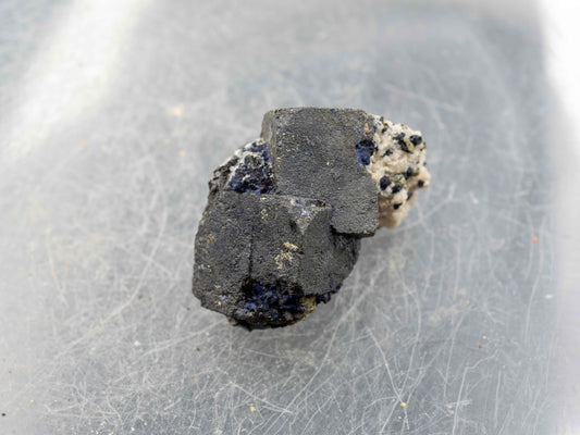 Large Twinned Uraninite Crystals - Cardiff Uranium Mine, near Bancroft, Ontario
