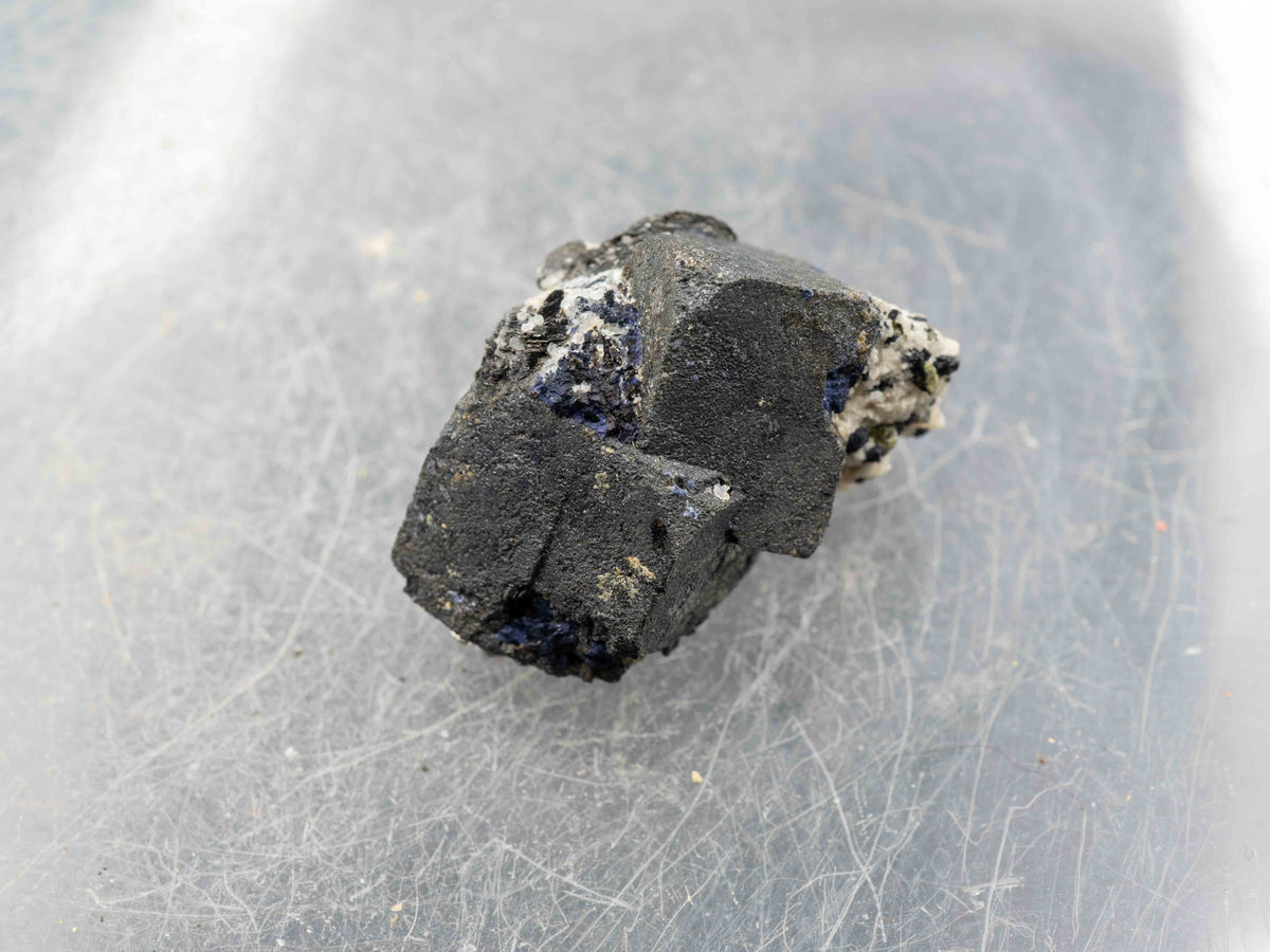 Large Twinned Uraninite Crystals - Cardiff Uranium Mine, near Bancroft, Ontario
