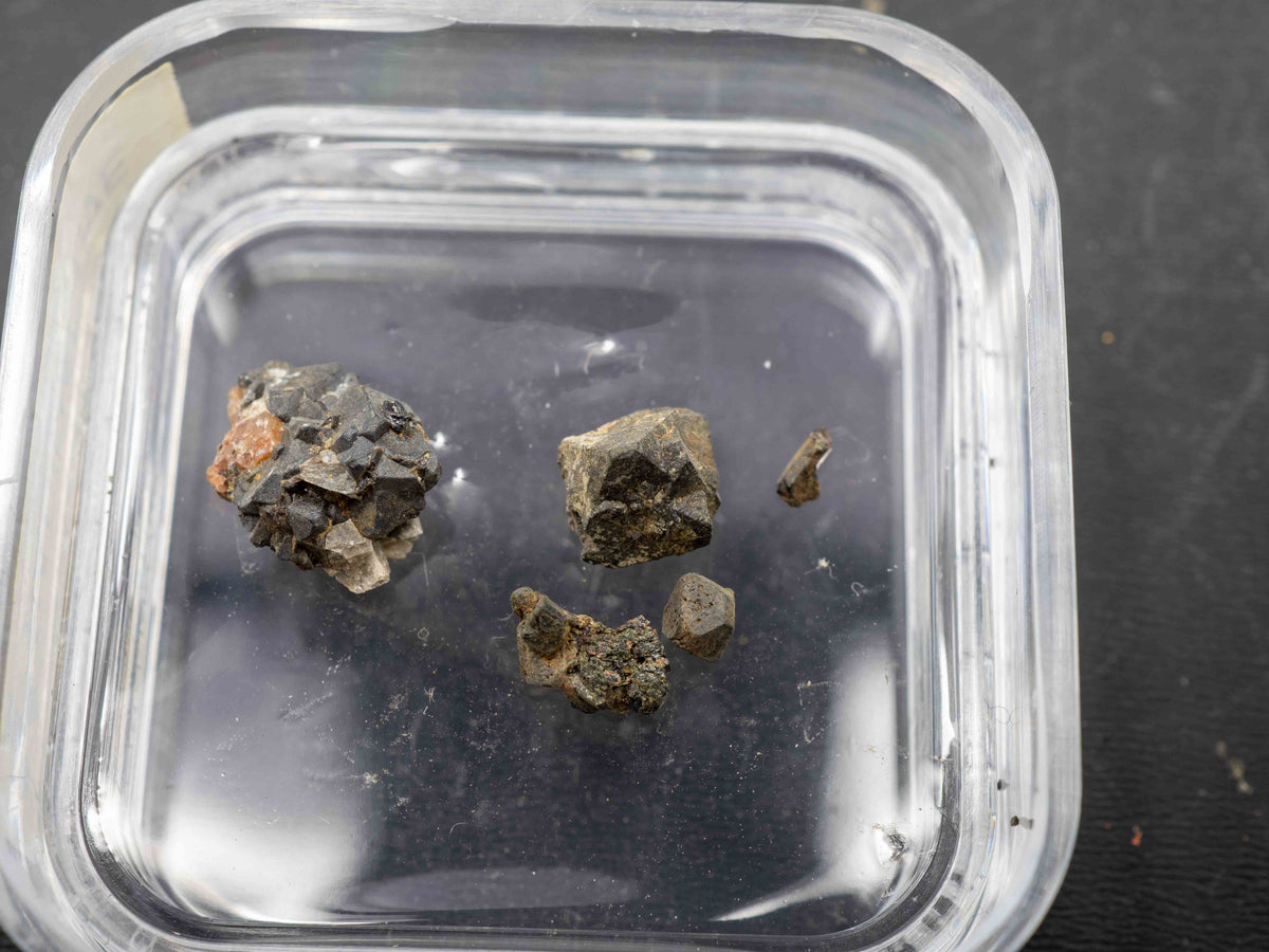 Uraninite Crystals - Albion Lake, near Bancroft, Ontario