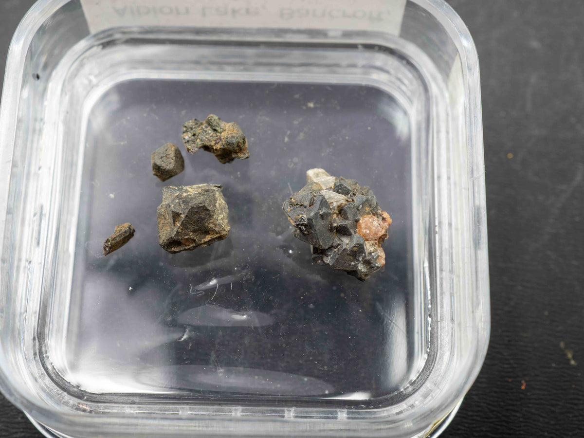 Uraninite Crystals - Albion Lake, near Bancroft, Ontario