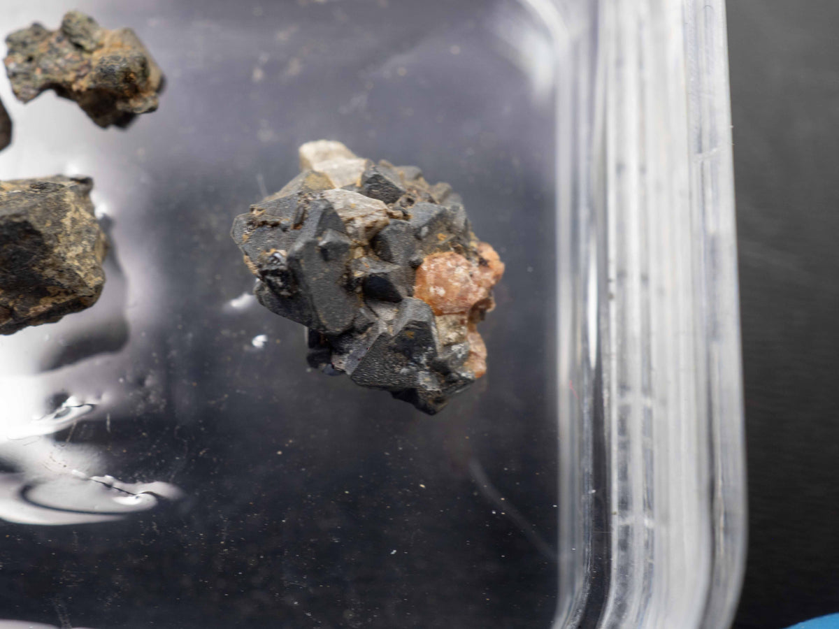 Uraninite Crystals - Albion Lake, near Bancroft, Ontario