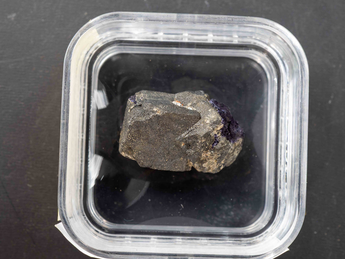 Uraninite Crystals - Tripp (Nu-Age) Mine, near Bancroft, Ontario