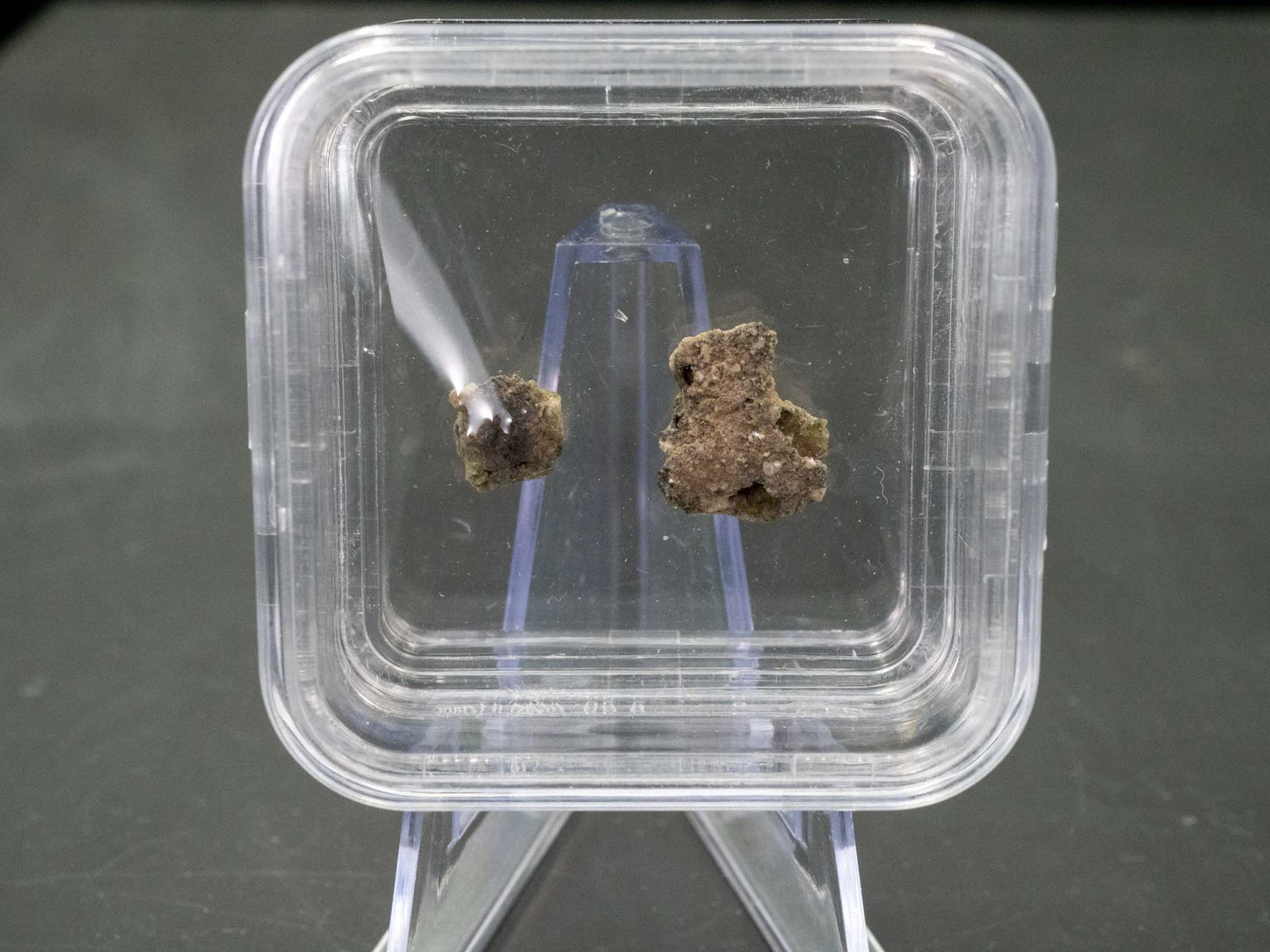 Trinitite (0.7 grams) - Trinity site, White Sands Missile Range, Socorro County, New Mexico, USA - July 16, 1945 at 5:29am MWT