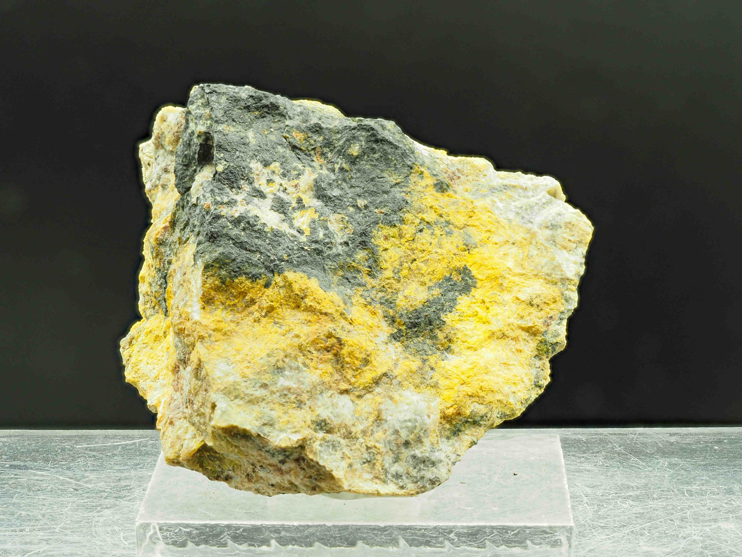 Uraninite Altering to Gummite - Eldorado Mine, Port Radium, Great Bear Lake, Northwest Territories, Canada