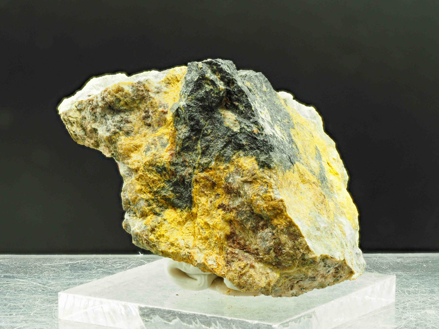 Uraninite Altering to Gummite - Eldorado Mine, Port Radium, Great Bear Lake, Northwest Territories, Canada