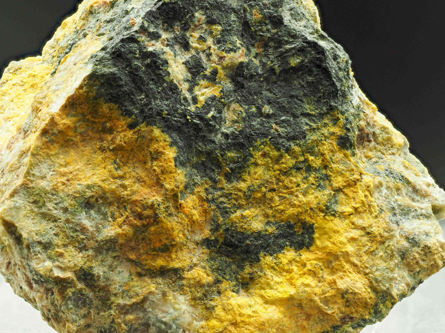 Uraninite Altering to Gummite - Eldorado Mine, Port Radium, Great Bear Lake, Northwest Territories, Canada