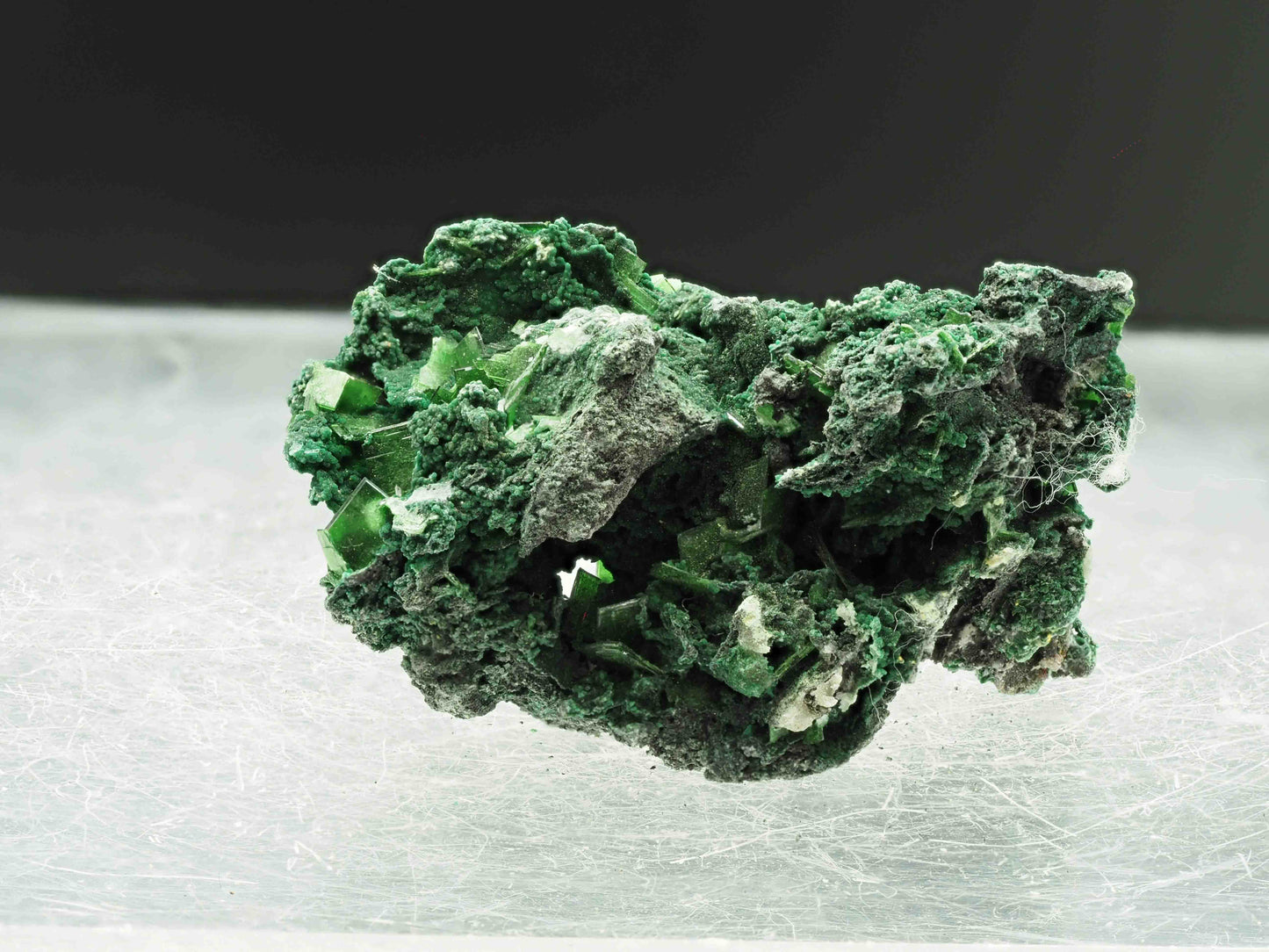 Metatorbernite - Musonoi Mine, Democratic Republic of Congo