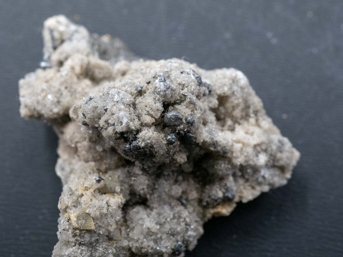 Acanthite psd. Argentite - Echo Bay Mine, Port Radium, Northwest Territories, Canada