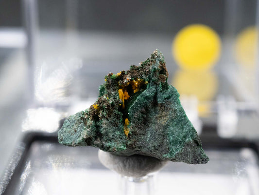 Kasolite & Metatorbernite - Musonoi Mine, Kolwezi, Lualaba, DR Congo