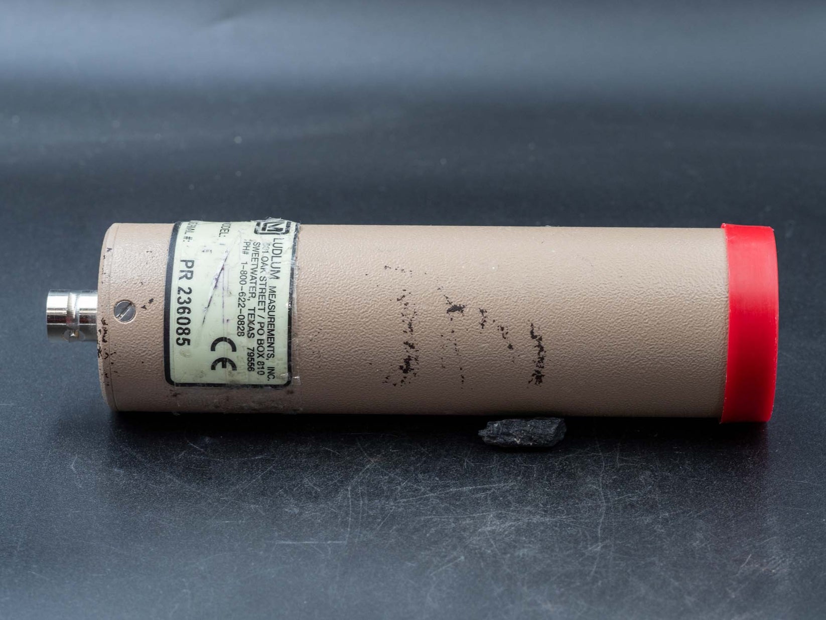 Ludlum Model 4421 Beta/Gamma Scintillator Probe Rad Man Minerals